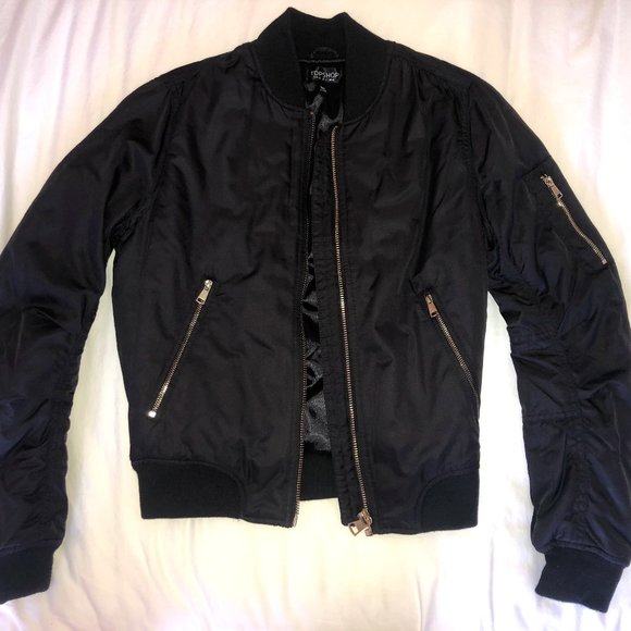Topshop Jackets & Blazers - TOPSHOP MA1 bomber jacket- US 4